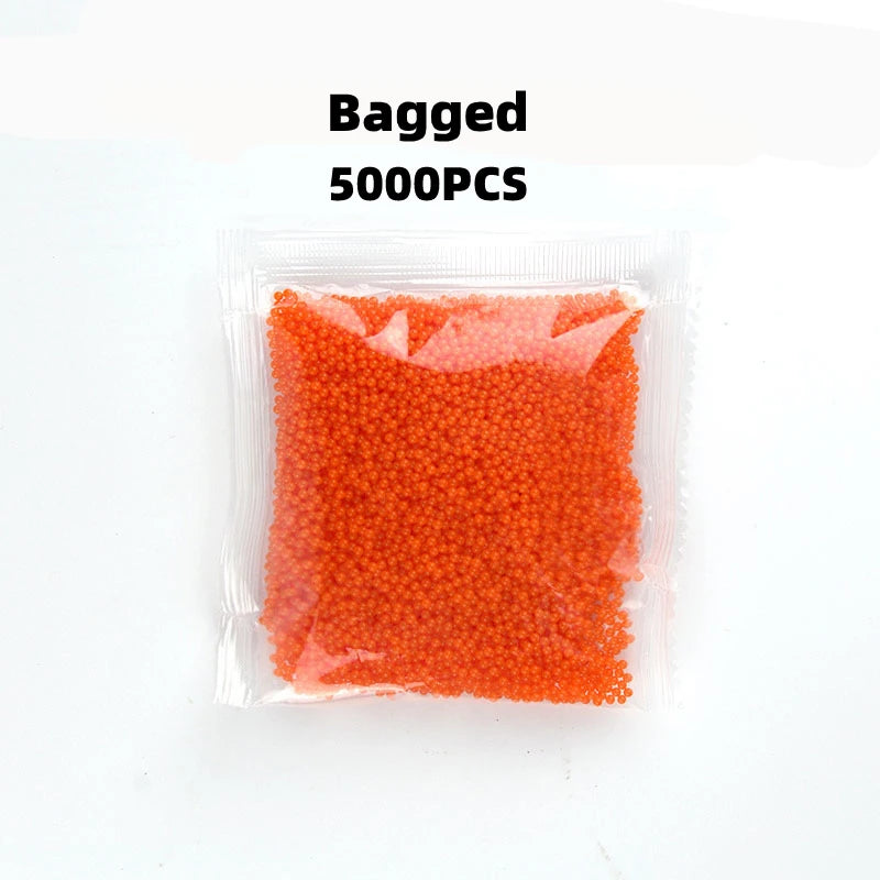 7-8mm Soft Water Bullets Paint Crystal Ball Beans Toys Weapons Pistol Rifle Guns for Boys Glock P90 M416 Machine Pellet