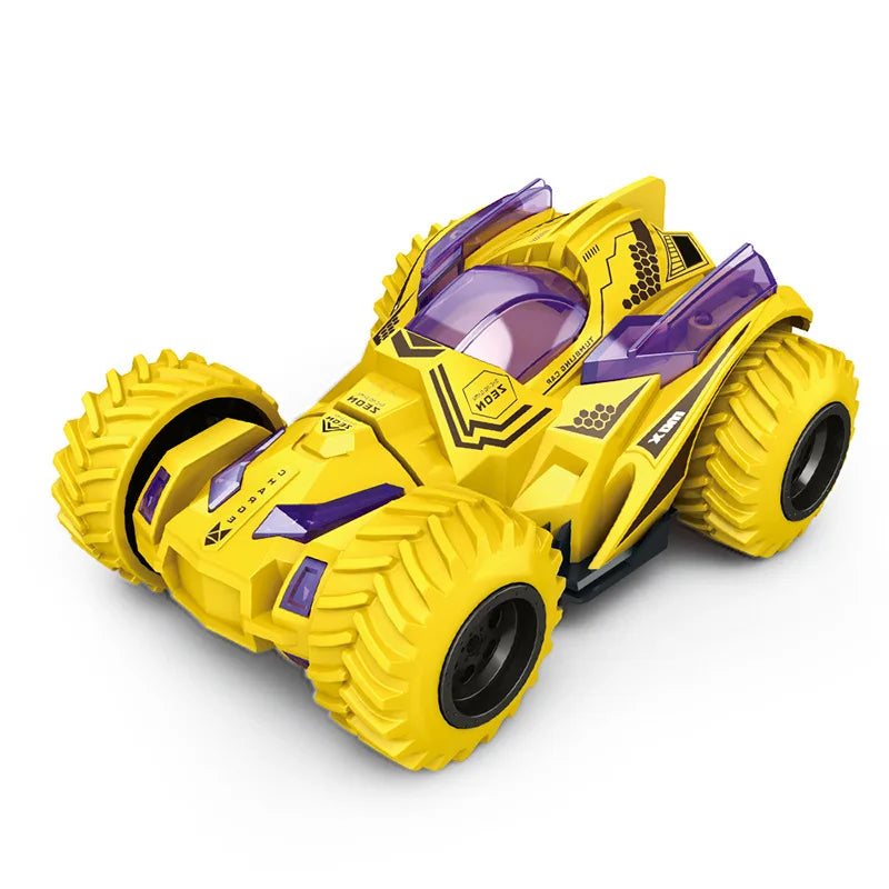 Four-wheel Double-sided Drive Inertial Toy Car Stunt Collision Rotate Twisting Off-road Vehicle Kids Toys Model Cars for Gift