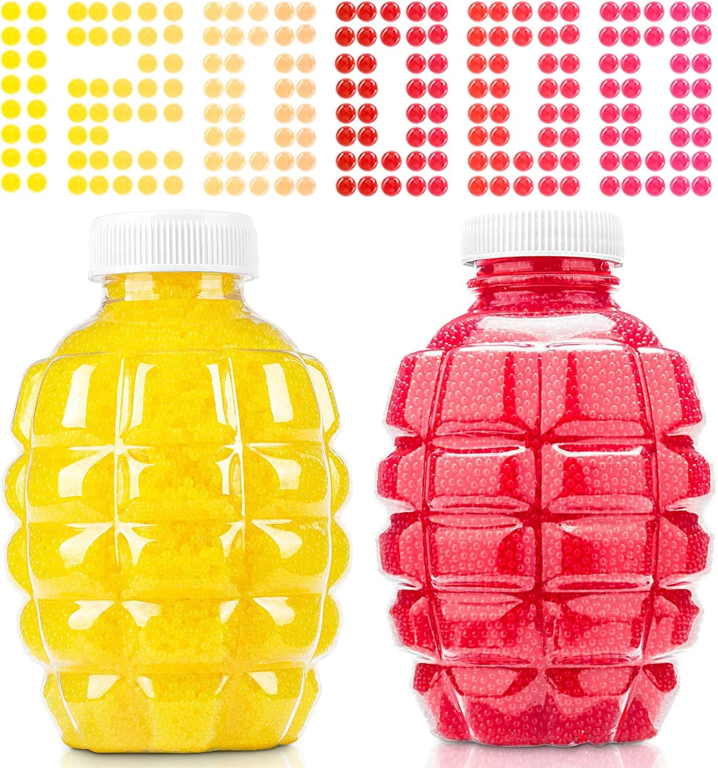 120000 Water Balls 7-8 mm Gel Splater Ball Blaster Bullets Water Ball For Outdoor Activities Shooting Team Game toys Accessories