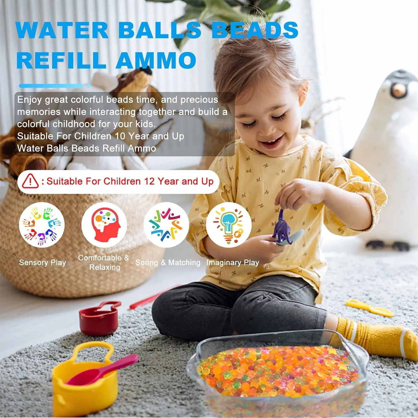 120000 Water Balls 7-8 mm Gel Splater Ball Blaster Bullets Water Ball For Outdoor Activities Shooting Team Game toys Accessories