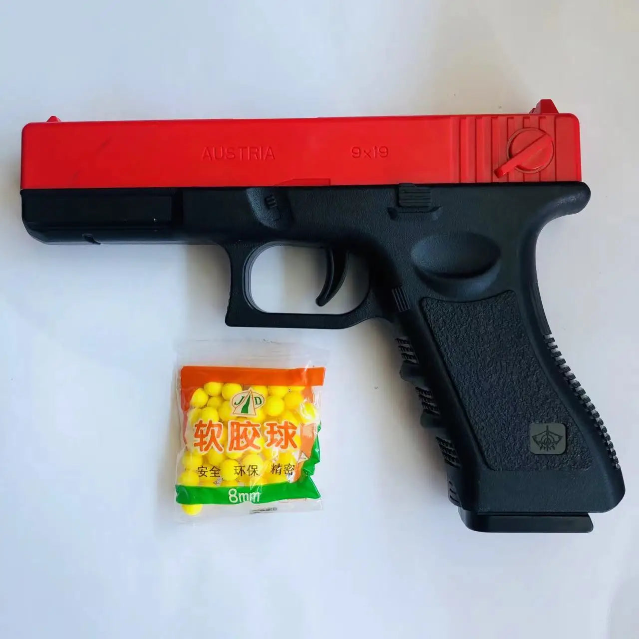2024 New G17 Soft Bullet Toy Gun Manual Pistol Foam Ball Airsoft Launcher CS Shooting Games Weapons for Kids Boys Gift