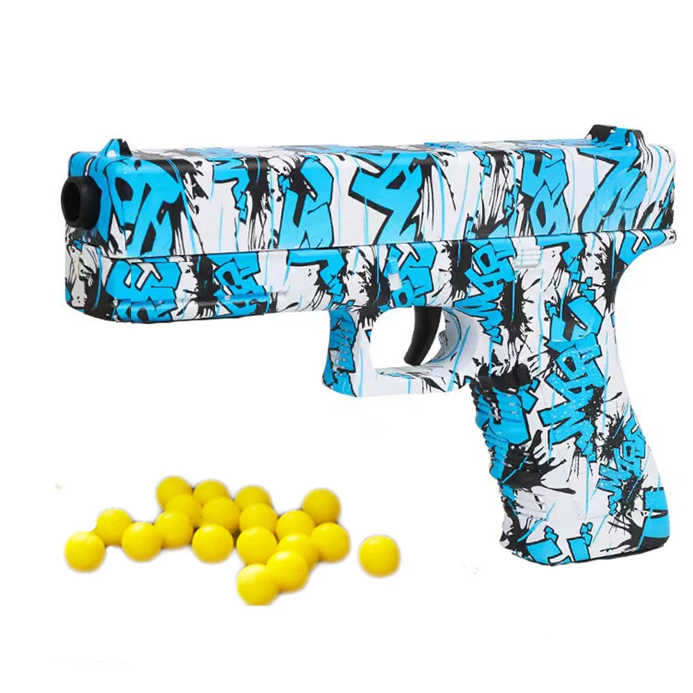 2024 New G17 Soft Bullet Toy Gun Manual Pistol Foam Ball Airsoft Launcher CS Shooting Games Weapons for Kids Boys Gift