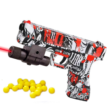 2024 New G17 Soft Bullet Toy Gun Manual Pistol Foam Ball Airsoft Launcher CS Shooting Games Weapons for Kids Boys Gift