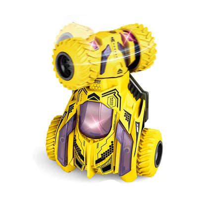 Four-wheel Double-sided Drive Inertial Toy Car Stunt Collision Rotate Twisting Off-road Vehicle Kids Toys Model Cars for Gift