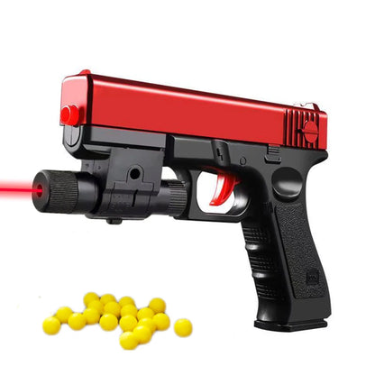 2024 New G17 Soft Bullet Toy Gun Manual Pistol Foam Ball Airsoft Launcher CS Shooting Games Weapons for Kids Boys Gift