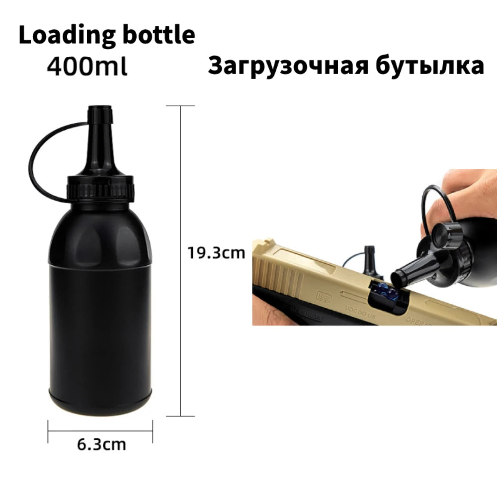 7-8mm Soft Water Bullets Paint Crystal Ball Beans Toys Weapons Pistol Rifle Guns for Boys Glock P90 M416 Machine Pellet