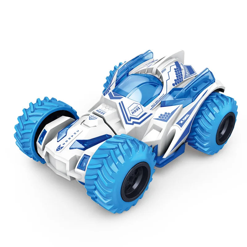 Four-wheel Double-sided Drive Inertial Toy Car Stunt Collision Rotate Twisting Off-road Vehicle Kids Toys Model Cars for Gift