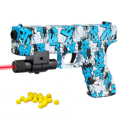 2024 New G17 Soft Bullet Toy Gun Manual Pistol Foam Ball Airsoft Launcher CS Shooting Games Weapons for Kids Boys Gift