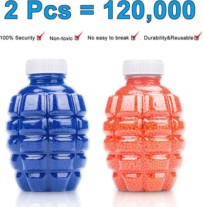 120000 Water Balls 7-8 mm Gel Splater Ball Blaster Bullets Water Ball For Outdoor Activities Shooting Team Game toys Accessories